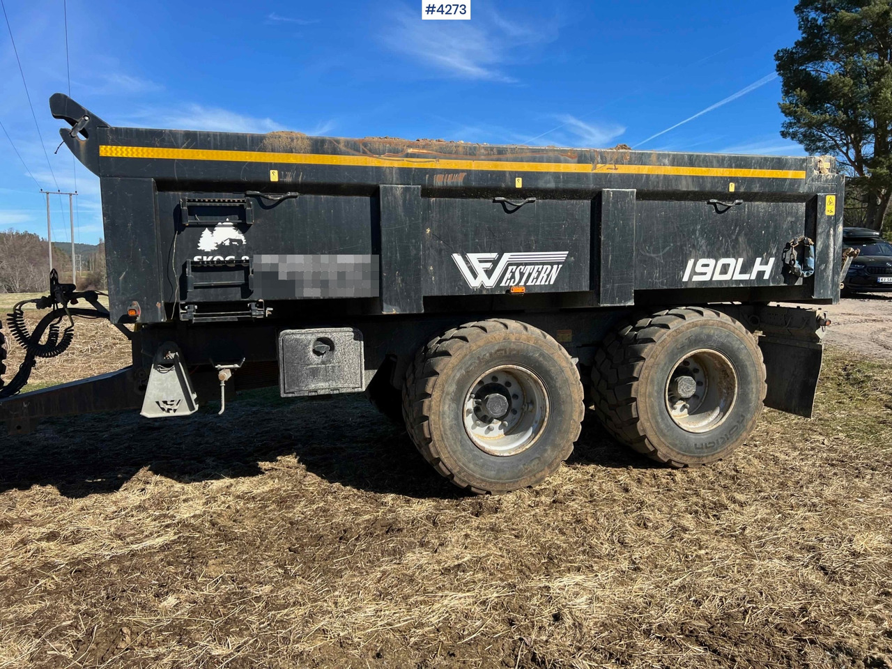 2020 Richard Western wf19DLH 2 axle dump trailer for tractor - Traktorska prikolica za farmu/ Kiper: slika 3 2020 Richard Western wf19DLH 2 axle dump trailer for tractor - Traktorska prikolica za farmu/ Kiper: slika 3