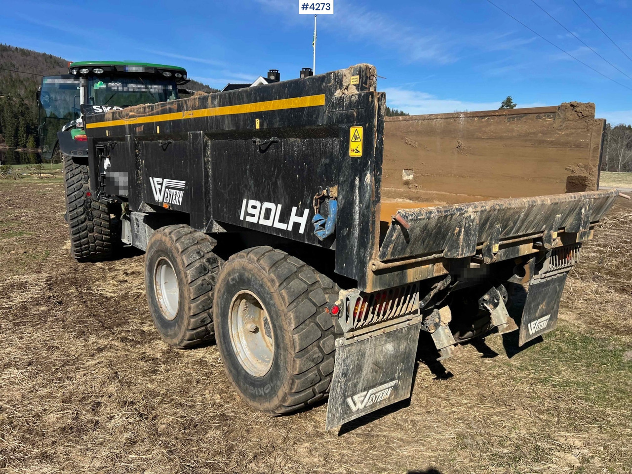 2020 Richard Western wf19DLH 2 axle dump trailer for tractor - Traktorska prikolica za farmu/ Kiper: slika 5 2020 Richard Western wf19DLH 2 axle dump trailer for tractor - Traktorska prikolica za farmu/ Kiper: slika 5