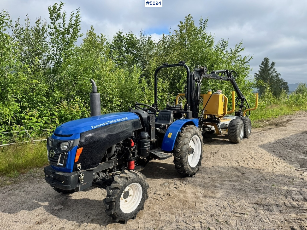 2021 PowerTrack Timber King TR420 w/ Timber Trailer - Prikolica šticarka: slika 1 2021 PowerTrack Timber King TR420 w/ Timber Trailer - Prikolica šticarka: slika 1