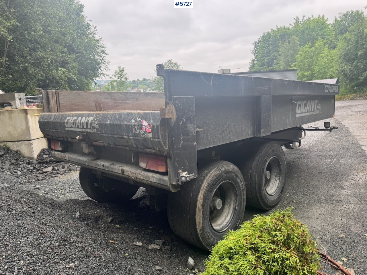 2022 Gigang Dumper trailer for tractor. - Traktorska prikolica za farmu/ Kiper: slika 4 2022 Gigang Dumper trailer for tractor. - Traktorska prikolica za farmu/ Kiper: slika 4