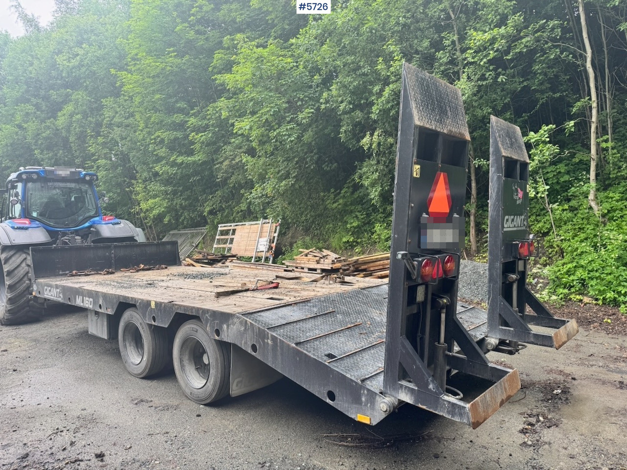 2023 Gigant ML-160 Machine trailer for tractor. - Niska prikolica za prevoz: slika 3 2023 Gigant ML-160 Machine trailer for tractor. - Niska prikolica za prevoz: slika 3
