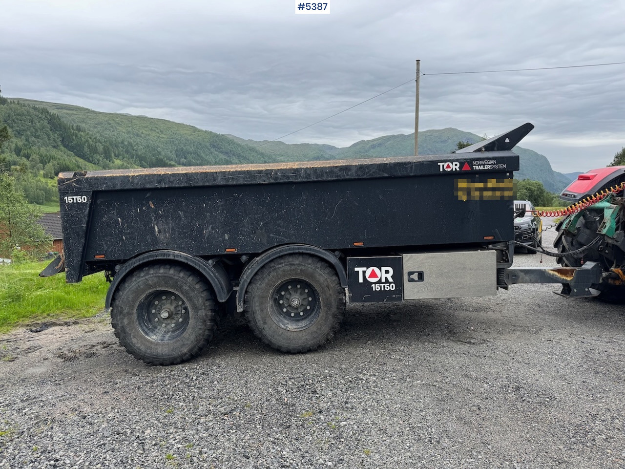 2023 TOR T15T50 Dump trailer. - Traktorska prikolica za farmu/ Kiper: slika 4 2023 TOR T15T50 Dump trailer. - Traktorska prikolica za farmu/ Kiper: slika 4