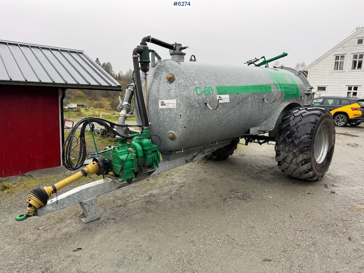 2024 Garcia C-60 6000 liter manure wagon w/ vacuum, combi and cannon. - Cisterna za osoku: slika 4 2024 Garcia C-60 6000 liter manure wagon w/ vacuum, combi and cannon. - Cisterna za osoku: slika 4