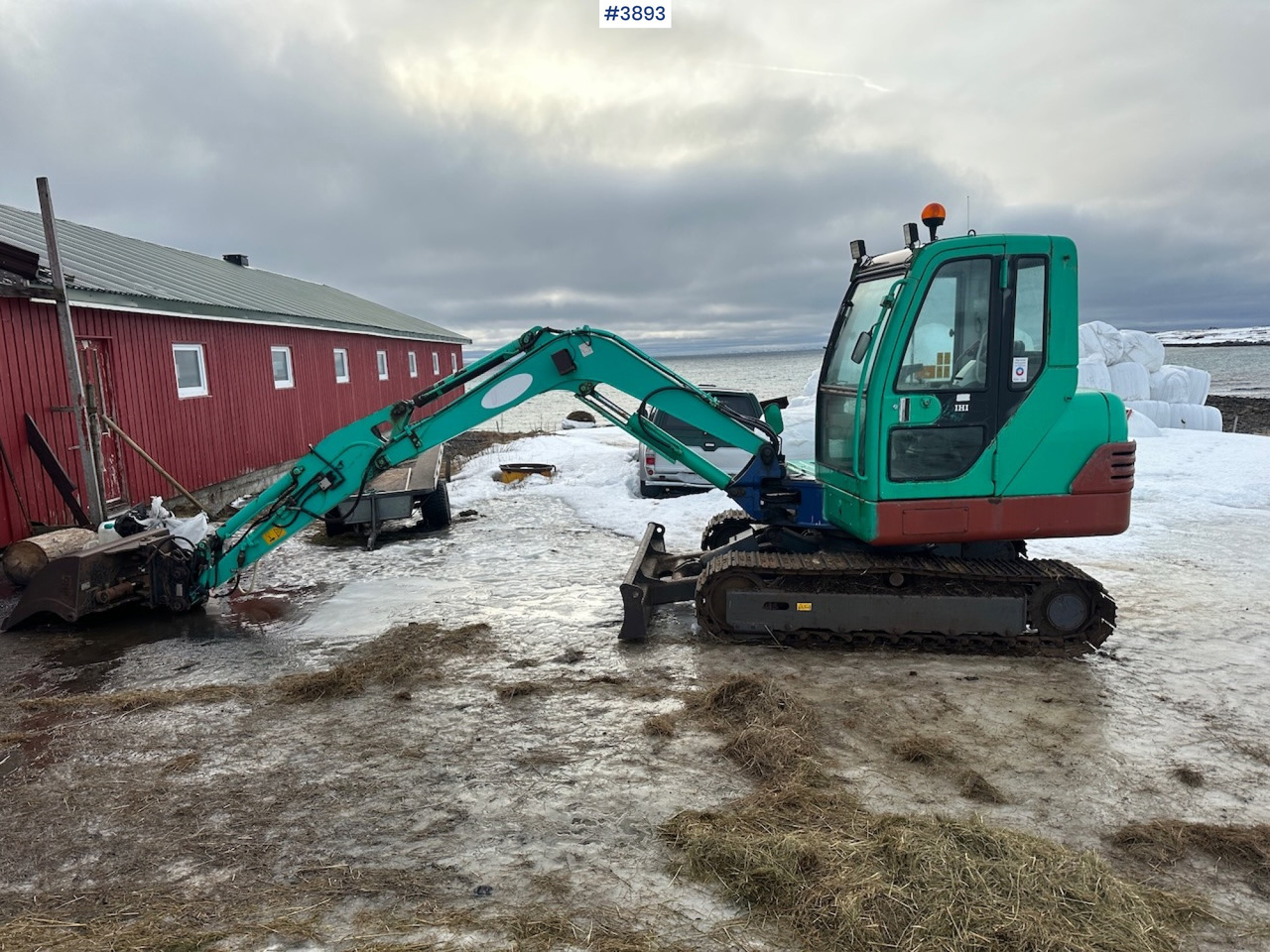 22003 IHI 45N excavator w/ 3 buckets - Bager: slika 1 22003 IHI 45N excavator w/ 3 buckets - Bager: slika 1