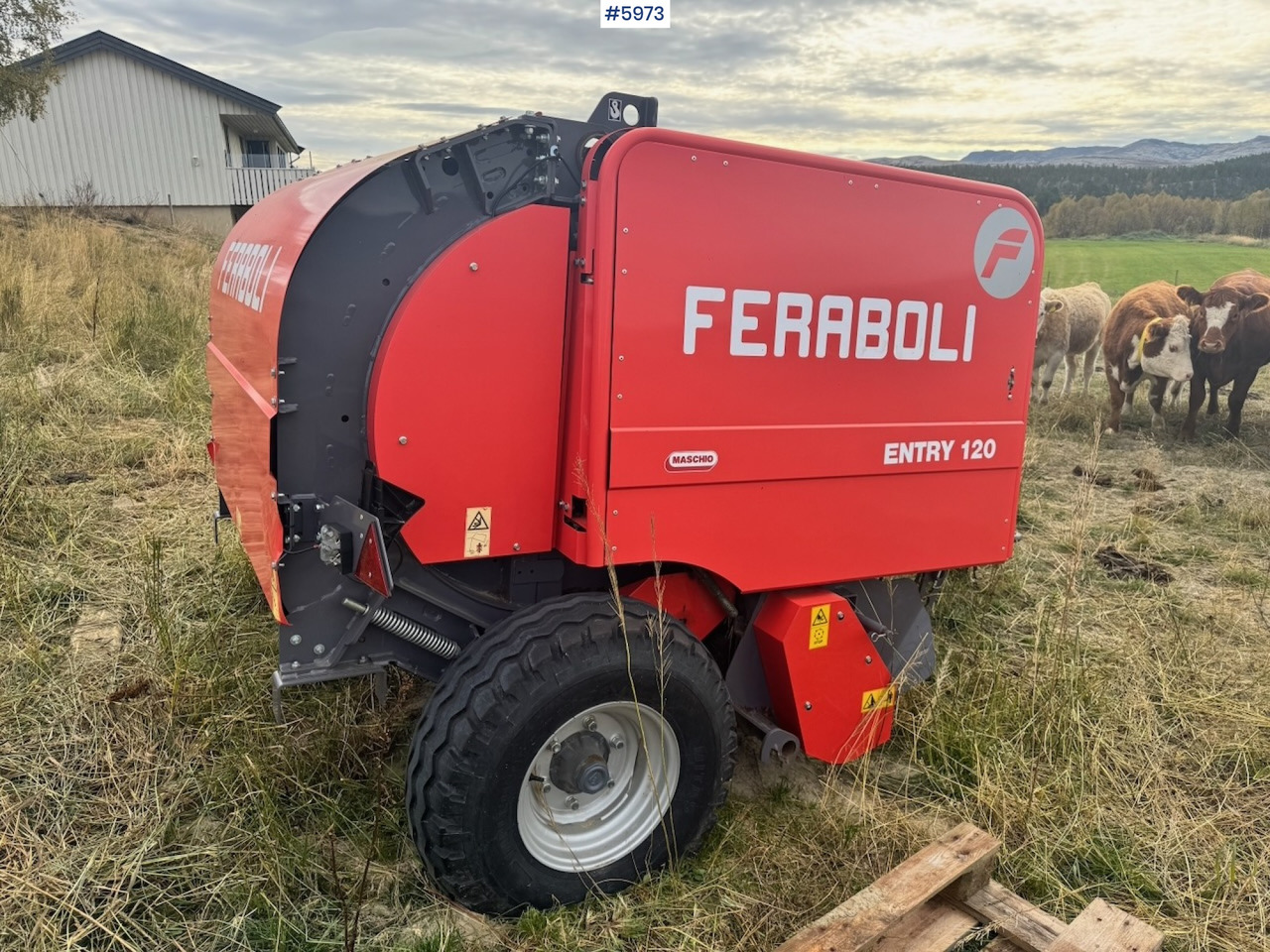 Approx. 2015 Feraboli Entry 120 Round Baler. 1,000 Bales! - Oprema za prevrtanje i razlaganje: slika 2 Approx. 2015 Feraboli Entry 120 Round Baler. 1,000 Bales! - Oprema za prevrtanje i razlaganje: slika 2