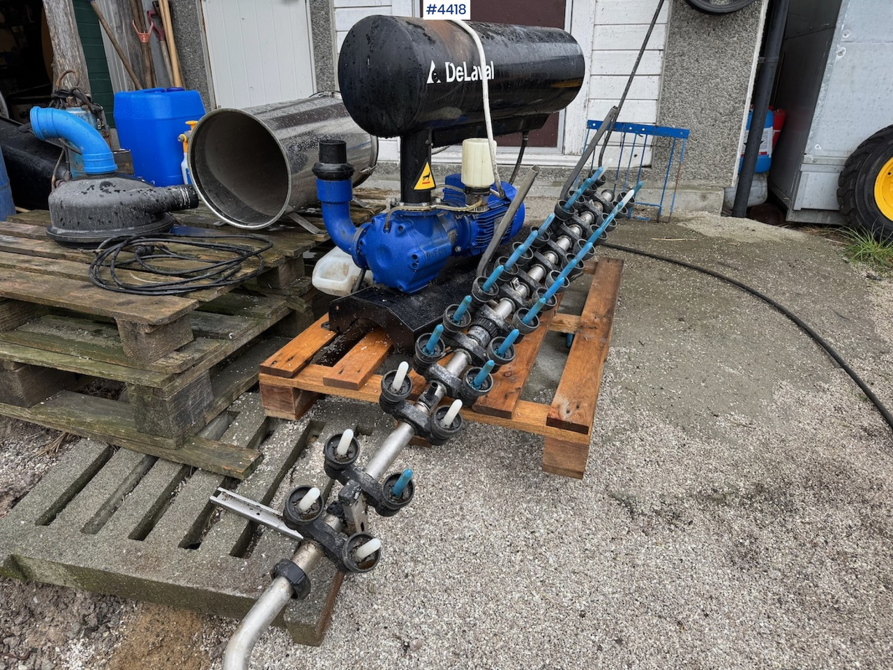 DeLaval DVP 800 Vacuum pump. - Oprema za stoku: slika 4 DeLaval DVP 800 Vacuum pump. - Oprema za stoku: slika 4