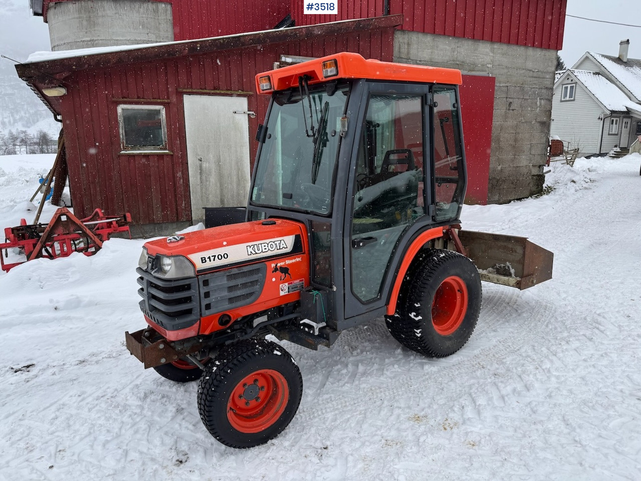 Kubota B1700 with low hours and some extra equipment - Traktor: slika 3 Kubota B1700 with low hours and some extra equipment - Traktor: slika 3