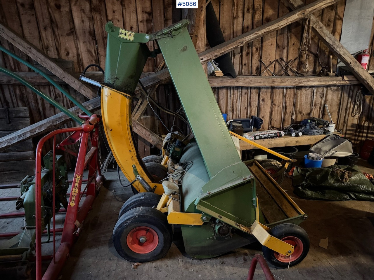 Serigstad FS 134 w/steering and frame - Oprema za prevrtanje i razlaganje: slika 1 Serigstad FS 134 w/steering and frame - Oprema za prevrtanje i razlaganje: slika 1