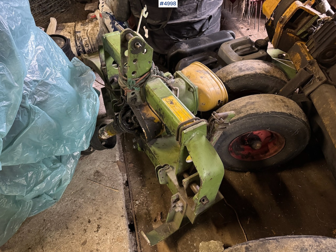 Serigstad FS 134 with steering and tractor frame. - Oprema za prevrtanje i razlaganje: slika 5 Serigstad FS 134 with steering and tractor frame. - Oprema za prevrtanje i razlaganje: slika 5