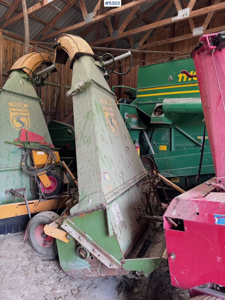 Oprema za prevrtanje i razlaganje Serigstad FS134 Forage harvester: slika 6