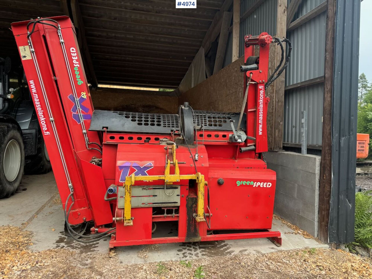 2008 Hakki Pilke 1X 42 Greenspeed wood chipper - Šumarska oprema: slika 1 2008 Hakki Pilke 1X 42 Greenspeed wood chipper - Šumarska oprema: slika 1