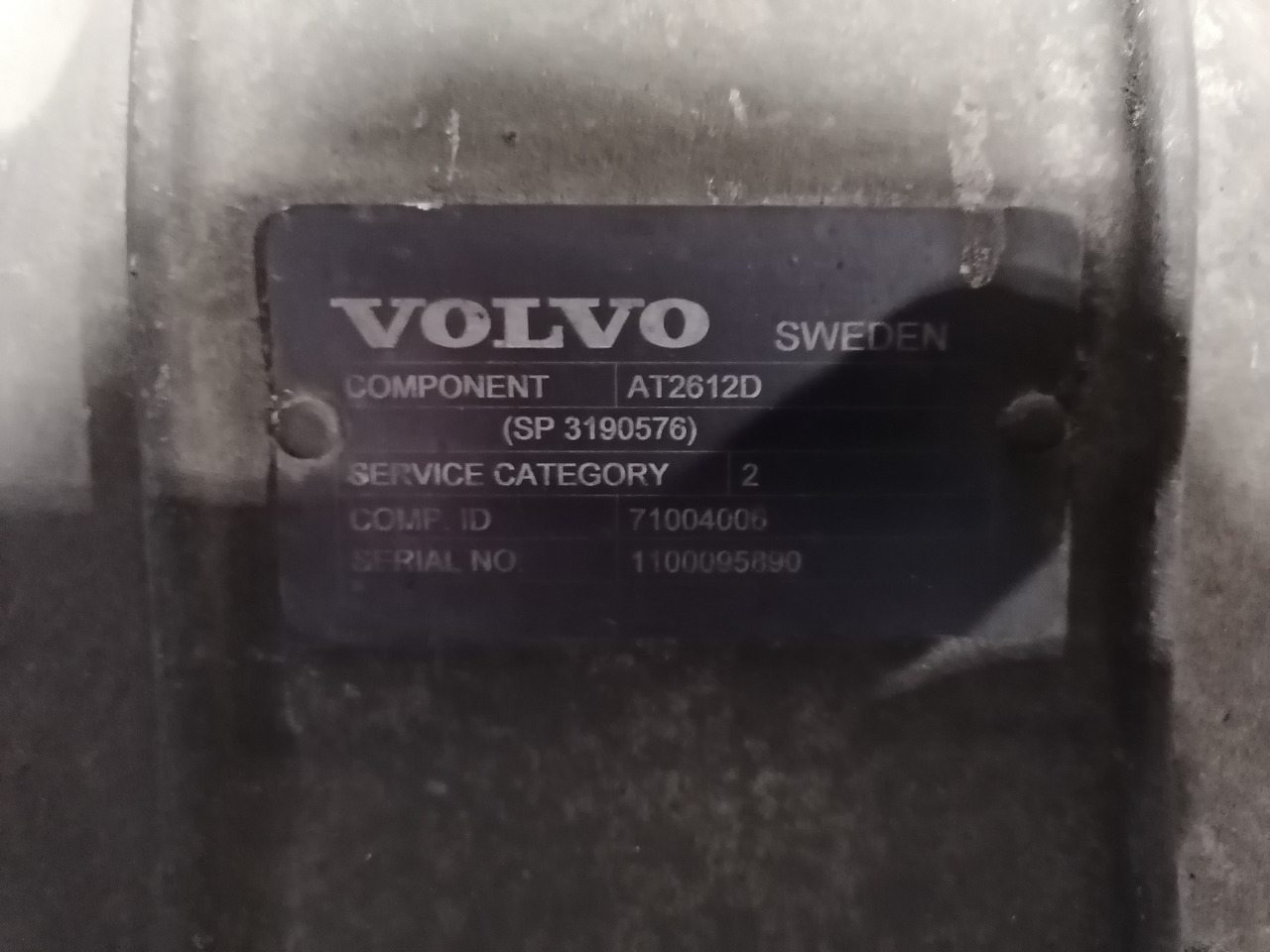VOLVO remanufactured gearbox AT2612D - Menjač: slika 5 VOLVO remanufactured gearbox AT2612D - Menjač: slika 5