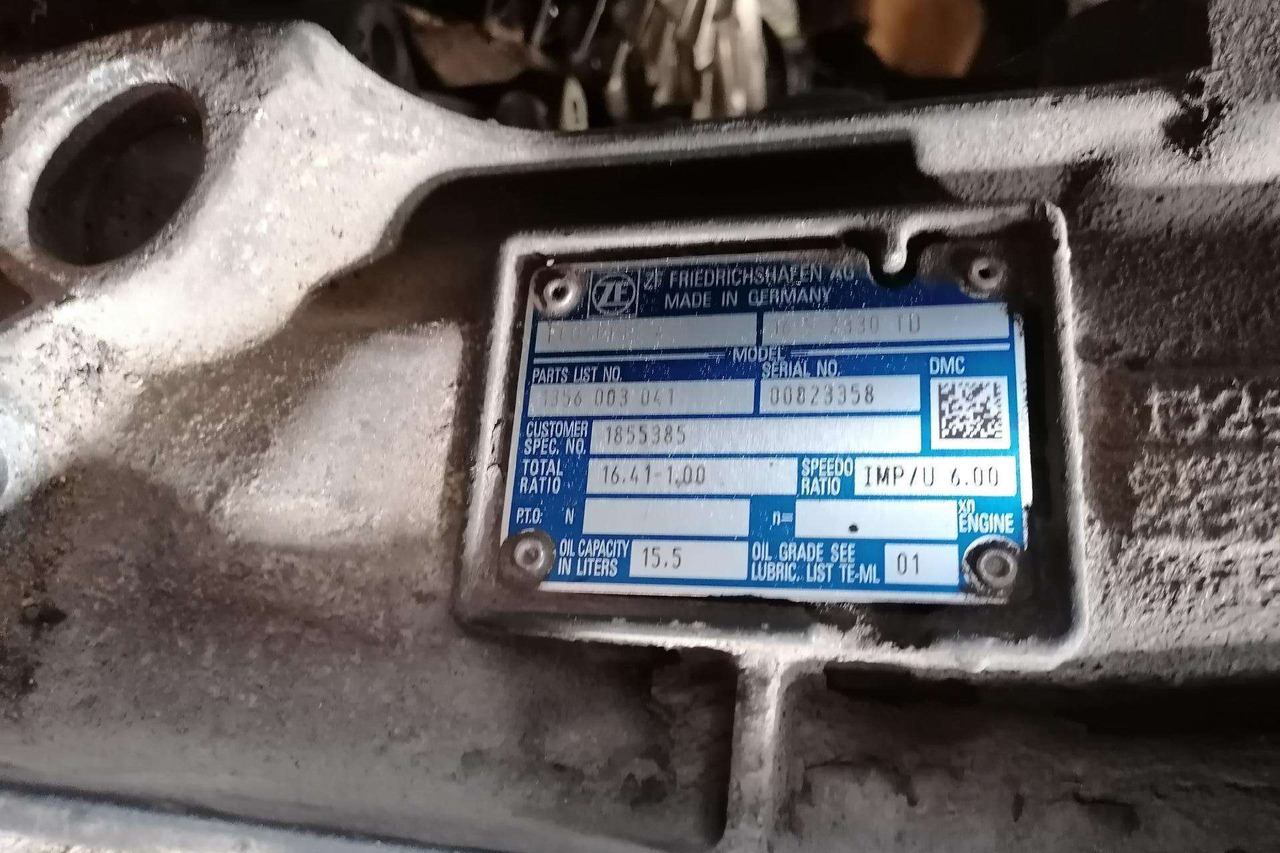 ZF Gearbox 16S2330TD DAF Ecosplit IV - Menjač za Kamion: slika 3 ZF Gearbox 16S2330TD DAF Ecosplit IV - Menjač za Kamion: slika 3