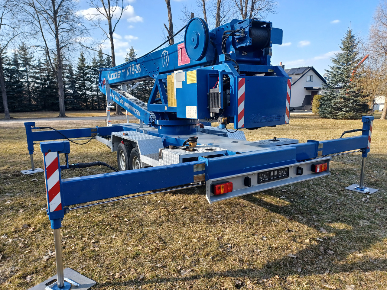 Klaas K19-28 - Pokretni kran, Prikolica: slika 2 Klaas K19-28 - Pokretni kran, Prikolica: slika 2