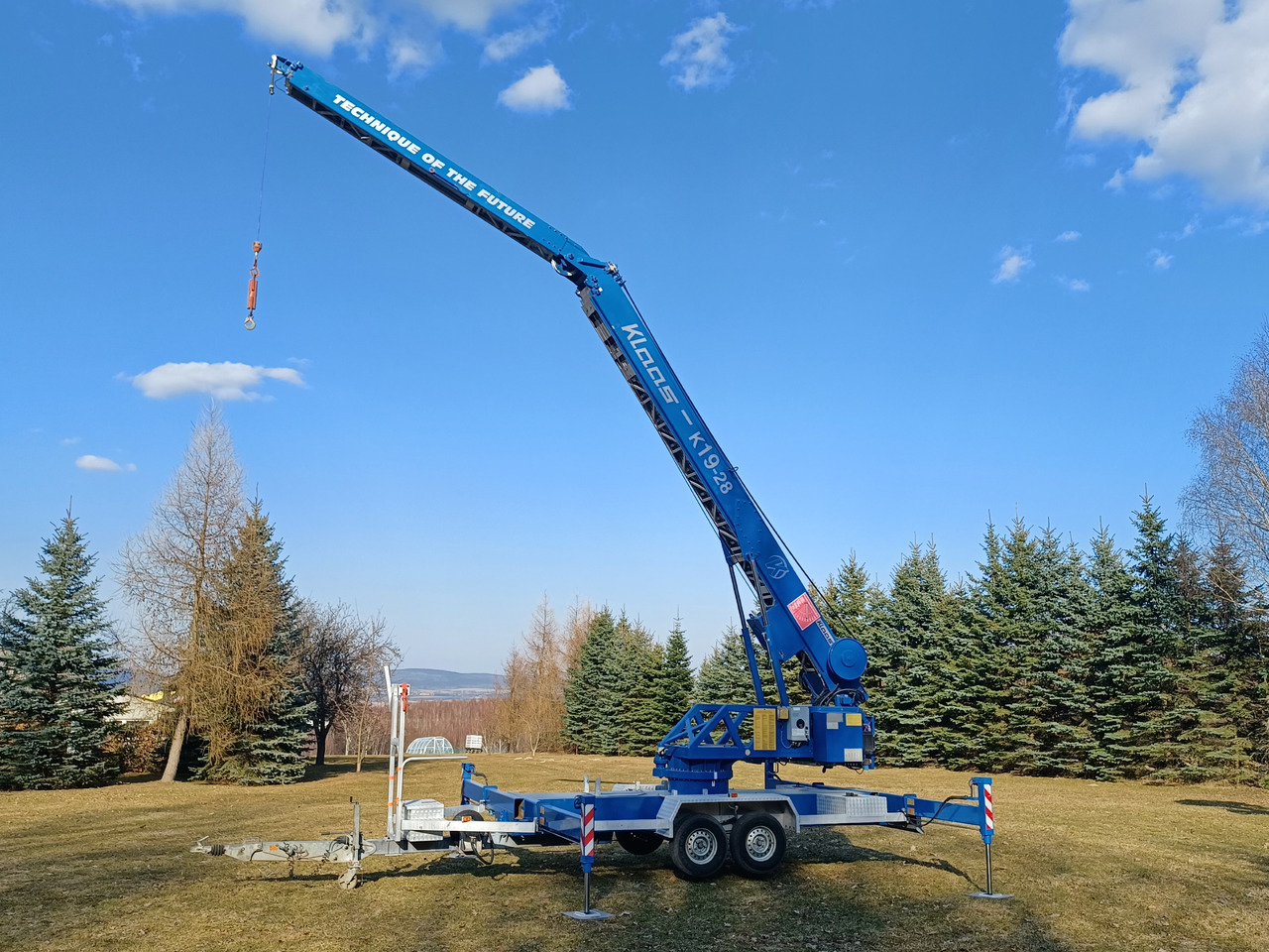 Klaas K19-28 - Pokretni kran, Prikolica: slika 3 Klaas K19-28 - Pokretni kran, Prikolica: slika 3