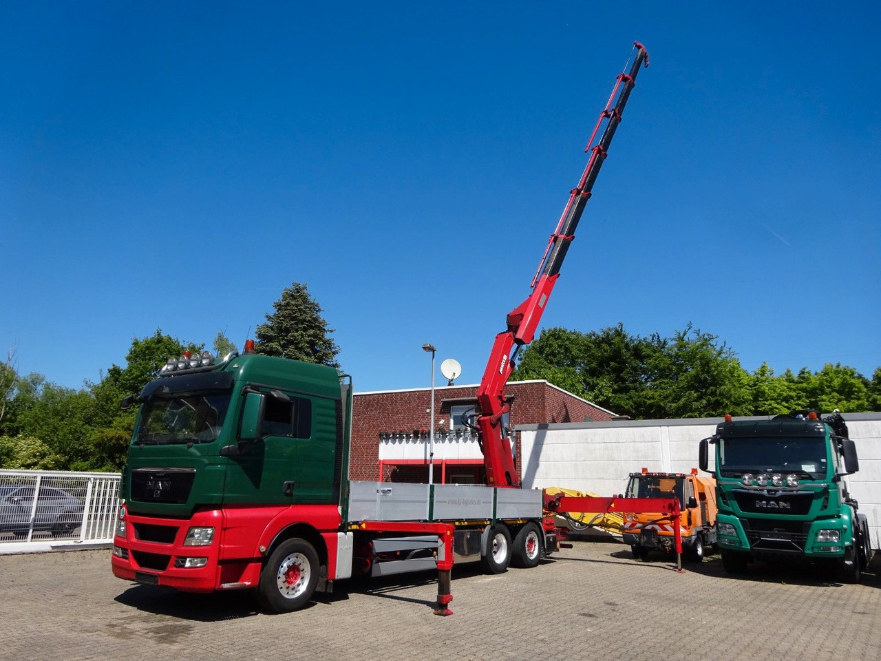 MAN 26.480 TGX + MKG HLK531 Kran +Lift-Lenkachse - Kamion sa dizalicom: slika 4 MAN 26.480 TGX + MKG HLK531 Kran +Lift-Lenkachse - Kamion sa dizalicom: slika 4
