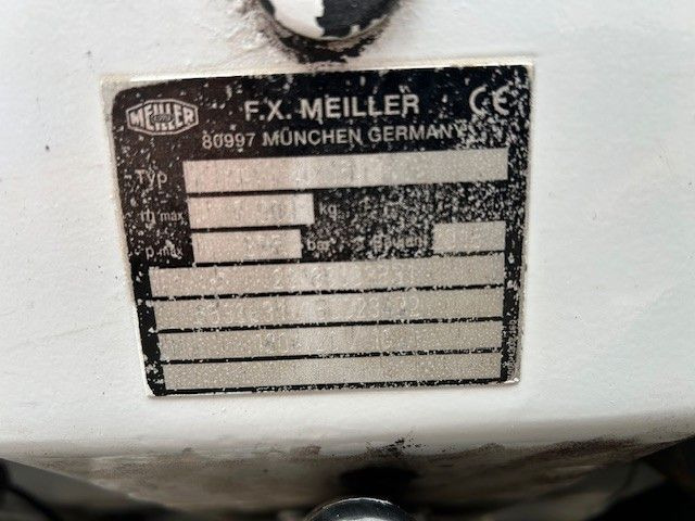 Istovarivač Mercedes-Benz 2543 Antos MEILLER Absetzer + Lift-Lenkachse: slika 15