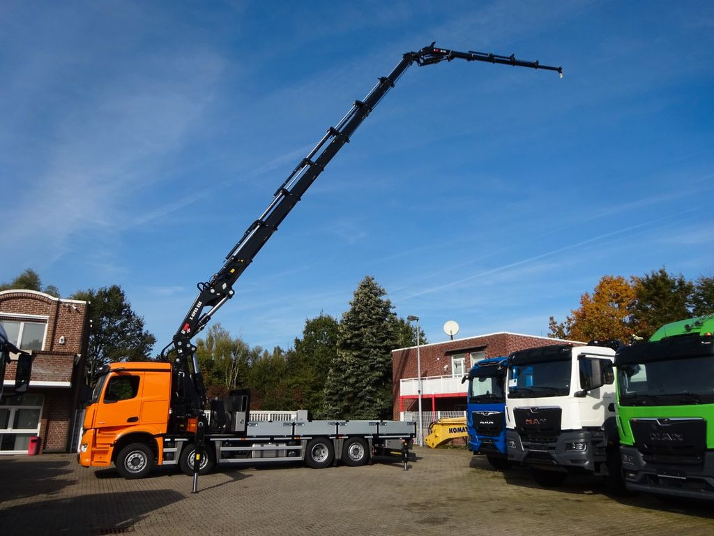 Mercedes-Benz 3751 Arocs Pritsche + HIAB 858 + JIB 8x2 Mercedes-Benz 3751 Arocs Pritsche + HIAB 858 + JIB 8x2 - Kamion sa dizalicom, Kamion sa tovarnim sandukom: slika 2 Mercedes-Benz 3751 Arocs Pritsche + HIAB 858 + JIB 8x2 Mercedes-Benz 3751 Arocs Pritsche + HIAB 858 + JIB 8x2 - Kamion sa dizalicom, Kamion sa tovarnim sandukom: slika 2