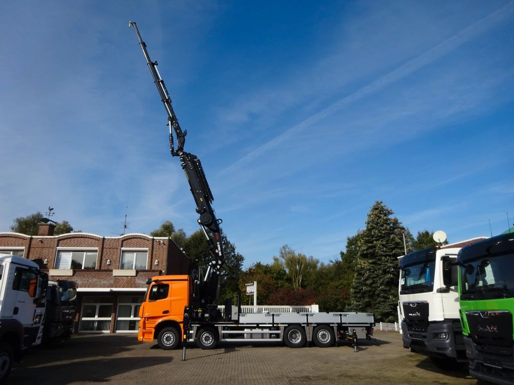 Mercedes-Benz 3751 Arocs Pritsche + HIAB 858 + JIB 8x2 Mercedes-Benz 3751 Arocs Pritsche + HIAB 858 + JIB 8x2 - Kamion sa dizalicom, Kamion sa tovarnim sandukom: slika 4 Mercedes-Benz 3751 Arocs Pritsche + HIAB 858 + JIB 8x2 Mercedes-Benz 3751 Arocs Pritsche + HIAB 858 + JIB 8x2 - Kamion sa dizalicom, Kamion sa tovarnim sandukom: slika 4