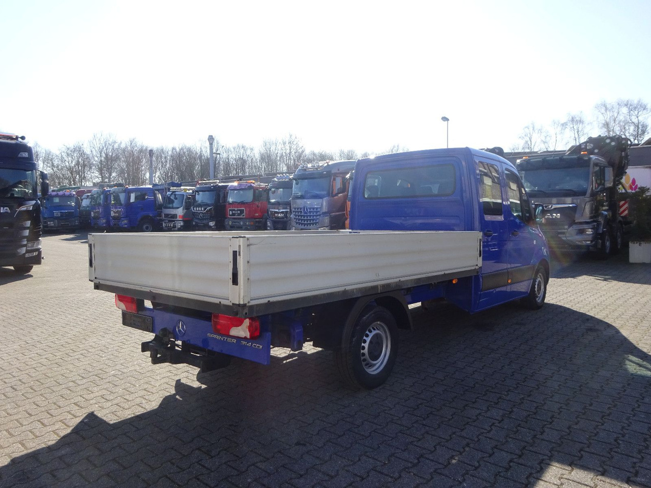 Mercedes-Benz Sprinter 314 CDI Pritsche Doppelkabiene 4x2 - Dostavno vozilo sa otvorenom sandukom, Dostavno vozilo sa duplom kabinom: slika 5 Mercedes-Benz Sprinter 314 CDI Pritsche Doppelkabiene 4x2 - Dostavno vozilo sa otvorenom sandukom, Dostavno vozilo sa duplom kabinom: slika 5