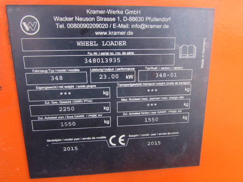 Kramer 5035 Radlader 20.500 EUR - Utovarivač točkaš: slika 5 Kramer 5035 Radlader 20.500 EUR - Utovarivač točkaš: slika 5