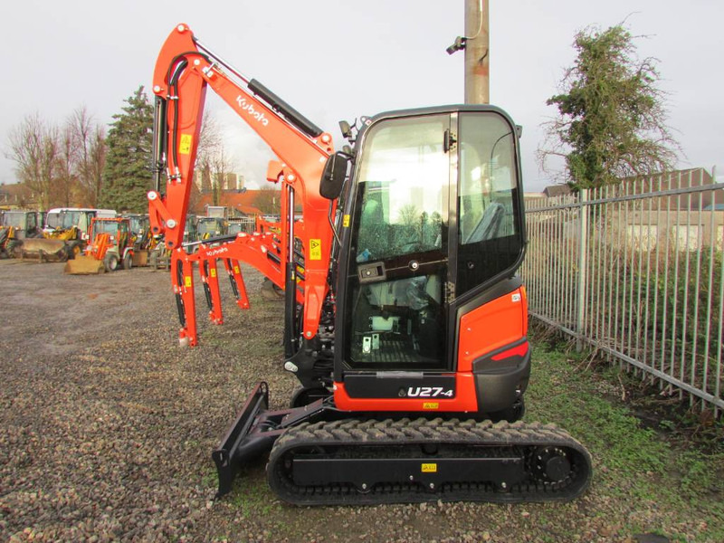 Kubota U 27-4 HI Minibagger 36.500 EUR - Mini bager: slika 1 Kubota U 27-4 HI Minibagger 36.500 EUR - Mini bager: slika 1