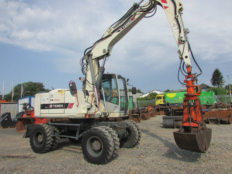 Terex TW 160 SR Mobilbagger Umschlagbagger - Bager točkaš: slika 1 Terex TW 160 SR Mobilbagger Umschlagbagger - Bager točkaš: slika 1