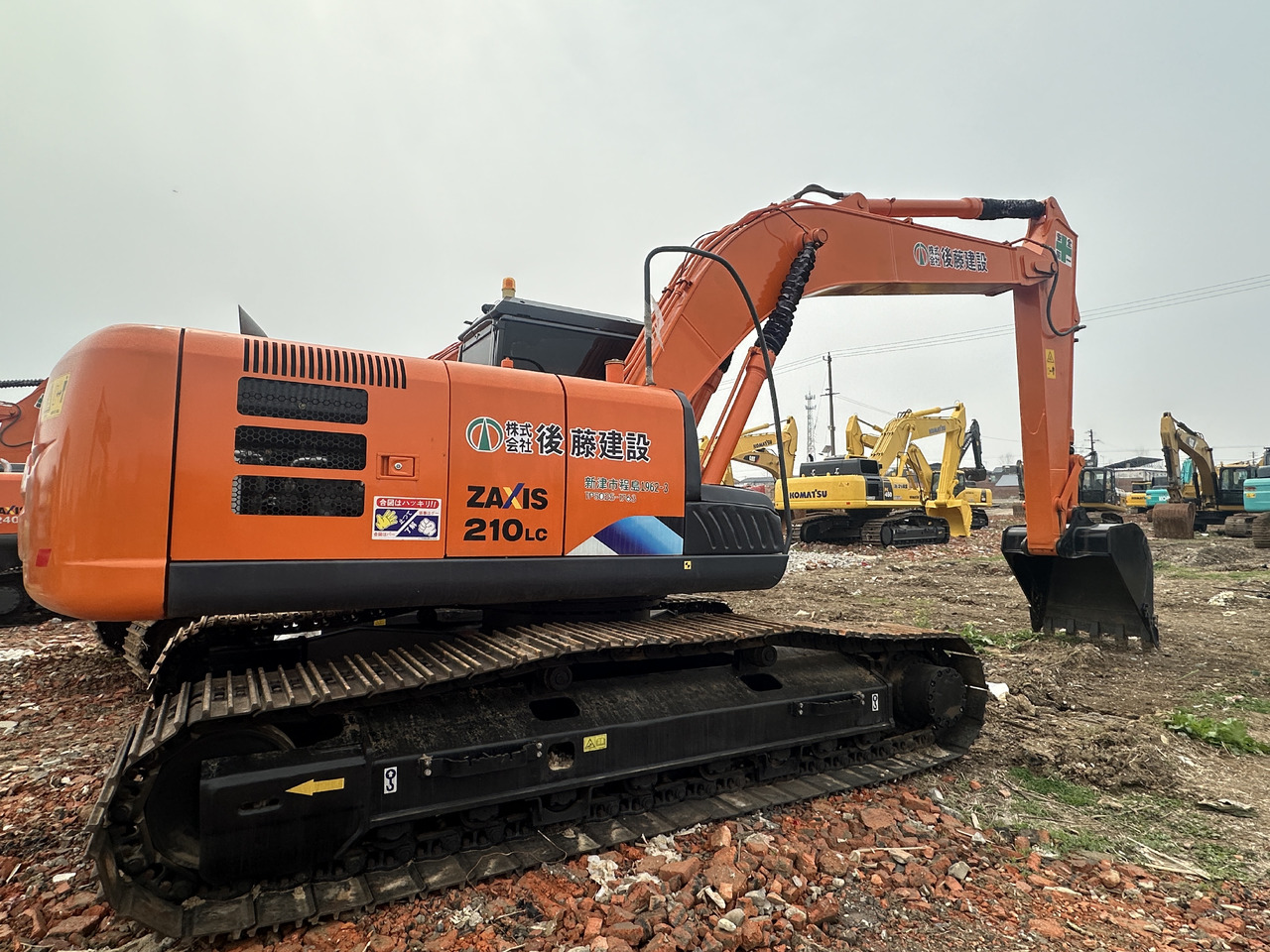 Bager guseničar HITACHI ZX210: slika 10