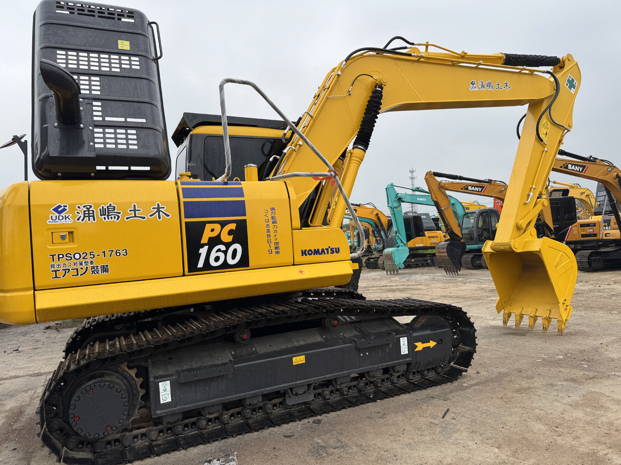 KOMATSU PC160 - Bager guseničar: slika 2 KOMATSU PC160 - Bager guseničar: slika 2