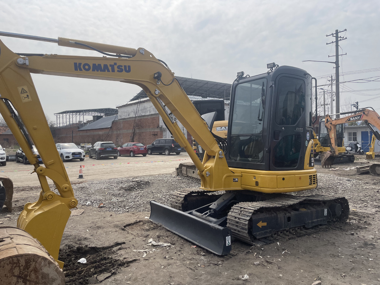 Mini bager KOMATSU PC55MR: slika 9