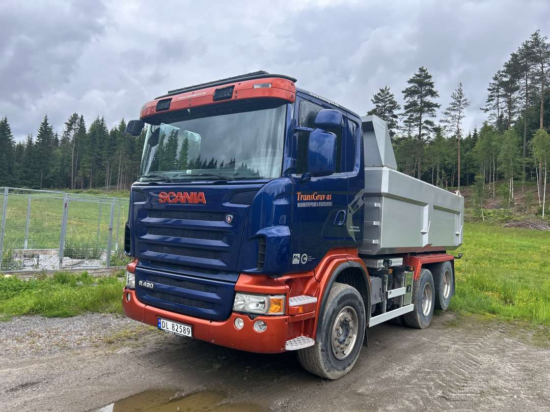 2008 Lastebil/dumper SCANIA R 420 CB6X2HNA EU-godkjent - Istovarivač: slika 1 2008 Lastebil/dumper SCANIA R 420 CB6X2HNA EU-godkjent - Istovarivač: slika 1