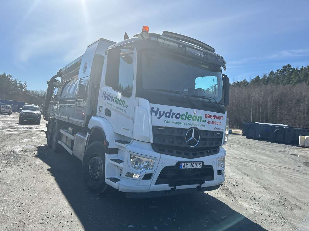 2019 Kombibil MERCEDES-BENZ AROCS 2543 KDIR EU-godkjent Euroklasse 6T - Vakuumska cisterna: slika 2 2019 Kombibil MERCEDES-BENZ AROCS 2543 KDIR EU-godkjent Euroklasse 6T - Vakuumska cisterna: slika 2