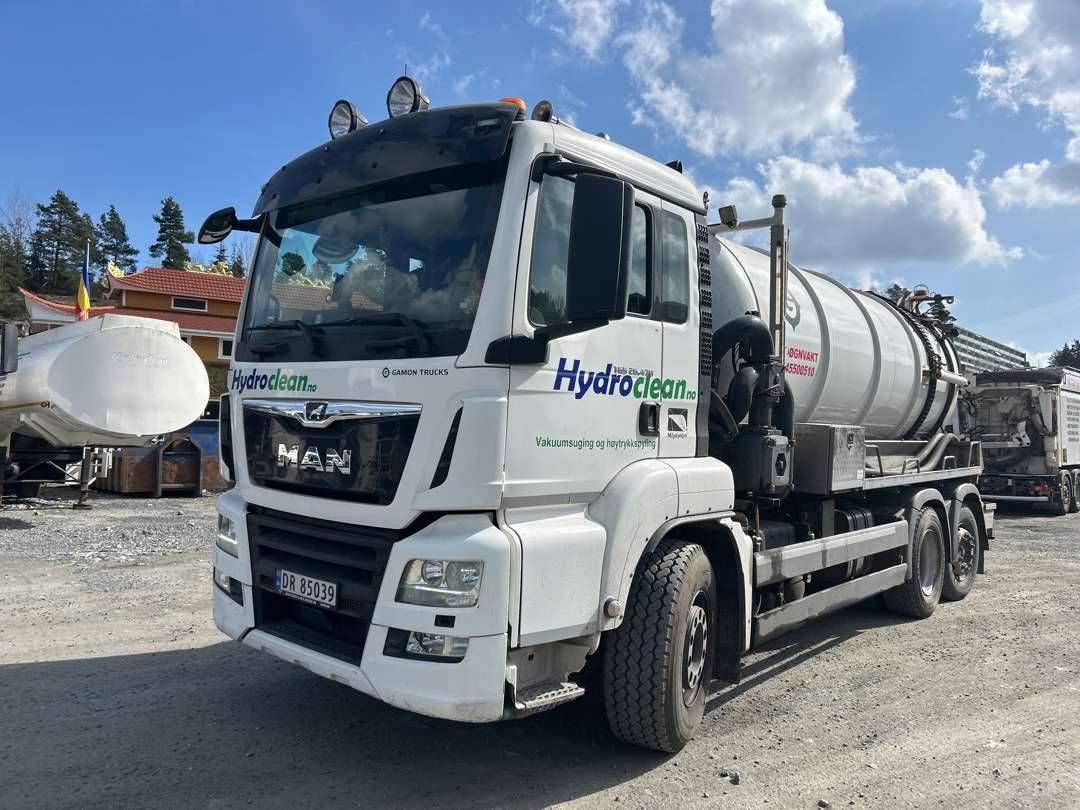 2020 Kombibil MAN TGS 26..470 Gamon Trucks KDIR EU-godkjent Euroklasse 6T - Vakuumska cisterna: slika 1 2020 Kombibil MAN TGS 26..470 Gamon Trucks KDIR EU-godkjent Euroklasse 6T - Vakuumska cisterna: slika 1