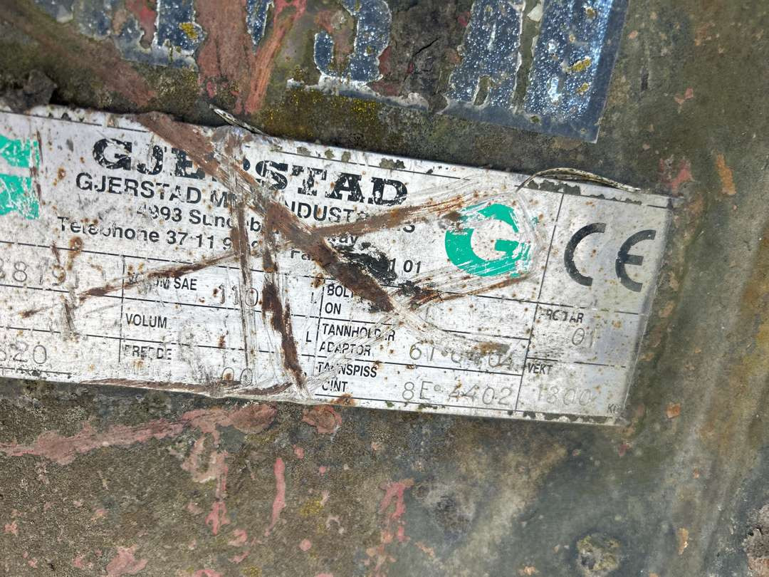 Tann skuffe fra Gjerstad S 70 feste - Dodatak za Građevinska mašina: slika 3 Tann skuffe fra Gjerstad S 70 feste - Dodatak za Građevinska mašina: slika 3