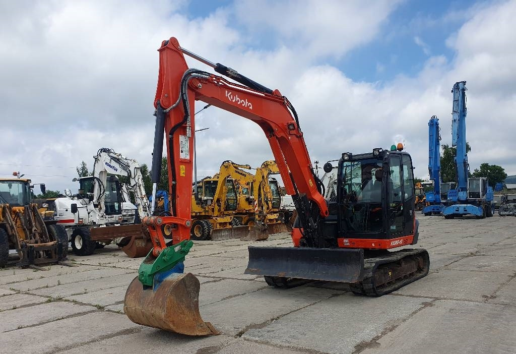 Kubota KX 080-4a - Mini bager: slika 1 Kubota KX 080-4a - Mini bager: slika 1