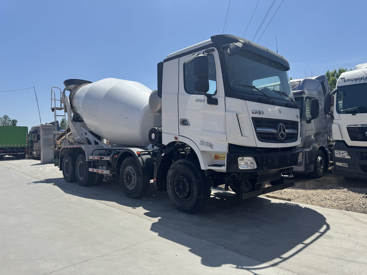 BEIFANG MERCEDES-BENZ - Mikser za beton: slika 1 BEIFANG MERCEDES-BENZ - Mikser za beton: slika 1