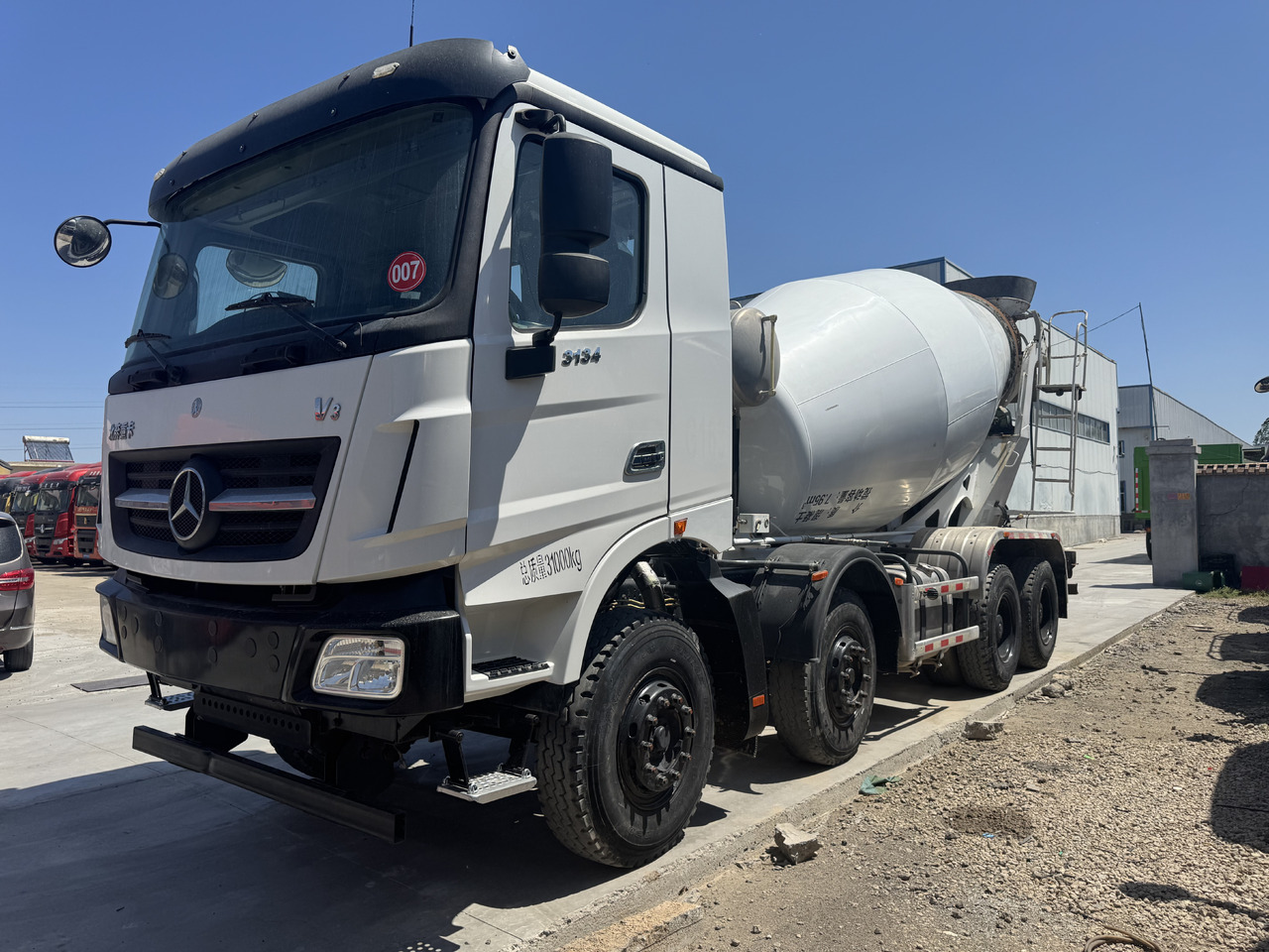 BEIFANG MERCEDES-BENZ - Mikser za beton: slika 4 BEIFANG MERCEDES-BENZ - Mikser za beton: slika 4