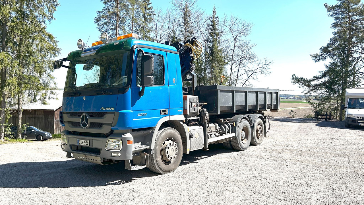 Kuorma-auto Mercedes-Benz Actros 2532, vm. 2009, kympitetty pilkki ja vaijerilaitteet, Lieto - Druga mašina: slika 1 Kuorma-auto Mercedes-Benz Actros 2532, vm. 2009, kympitetty pilkki ja vaijerilaitteet, Lieto - Druga mašina: slika 1