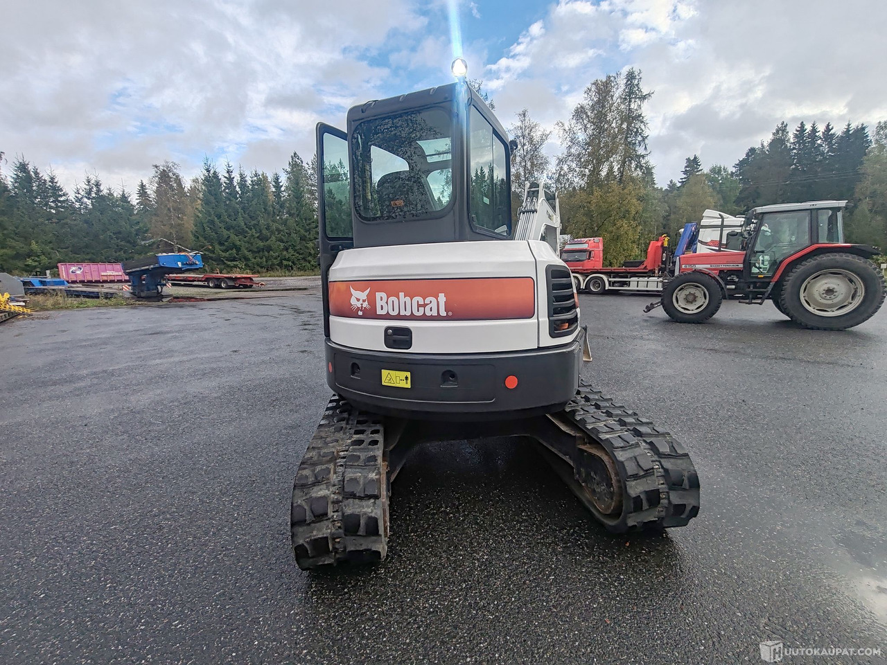 Građevinska mašina Bobcat E45 kaivinkone kahdella kauhalla, 1724H, 2021, Loimaa: slika 10