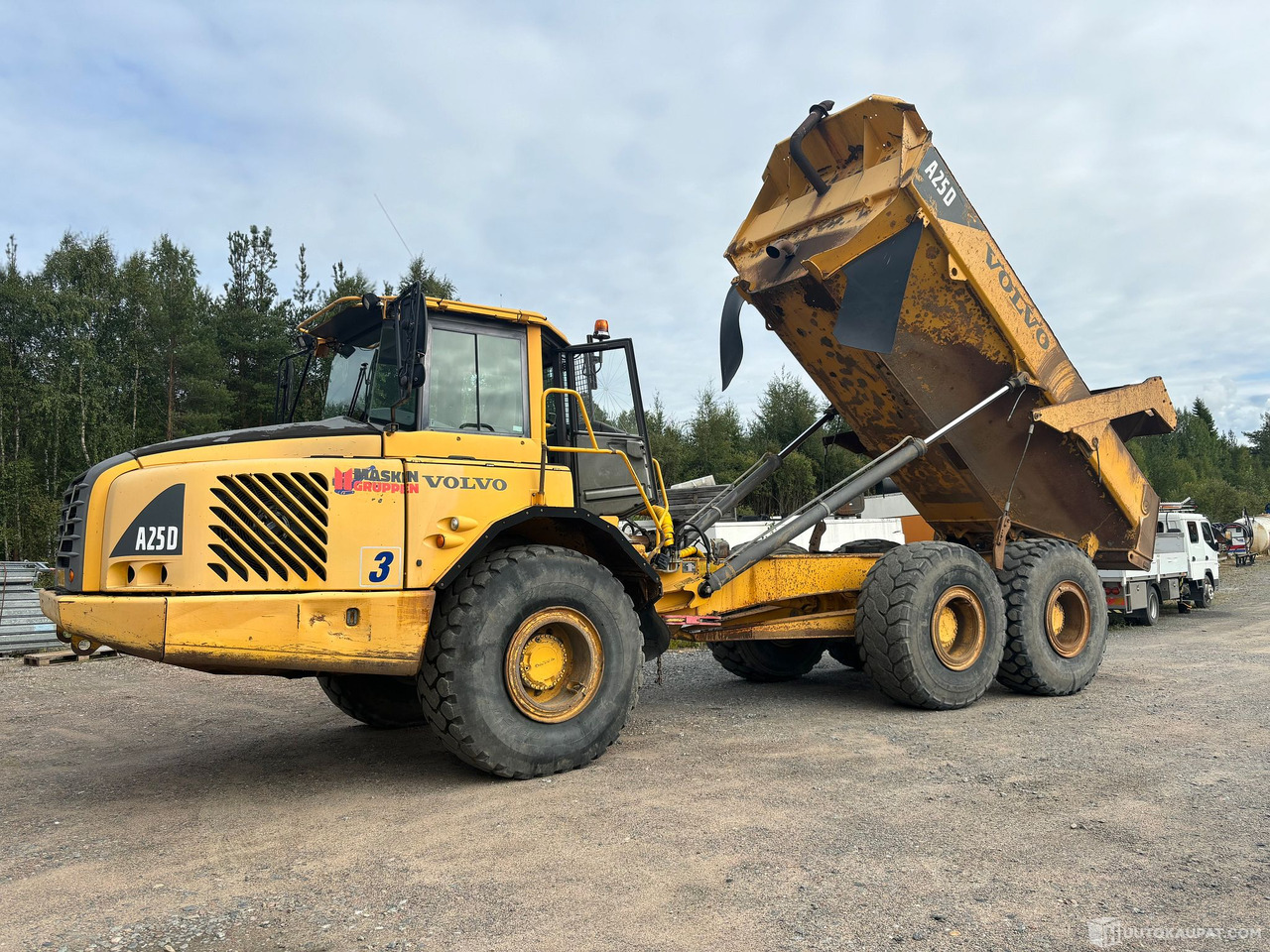Volvo DUMPPERI A25D, 2003, Rovaniemi - Građevinska mašina: slika 1 Volvo DUMPPERI A25D, 2003, Rovaniemi - Građevinska mašina: slika 1