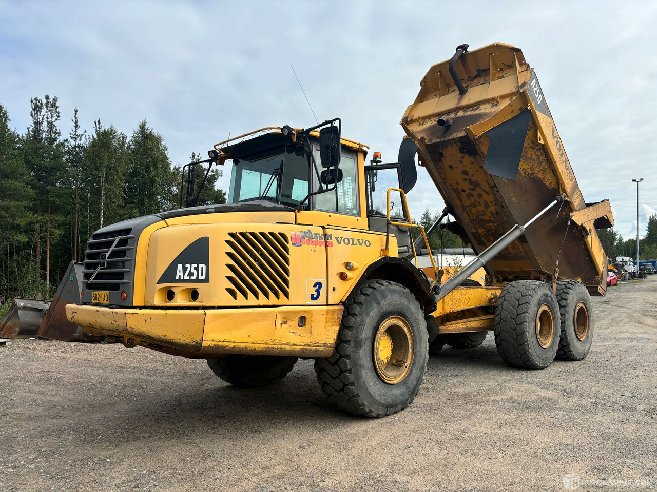 Volvo DUMPPERI A25D, 2003, Rovaniemi - Građevinska mašina: slika 3 Volvo DUMPPERI A25D, 2003, Rovaniemi - Građevinska mašina: slika 3
