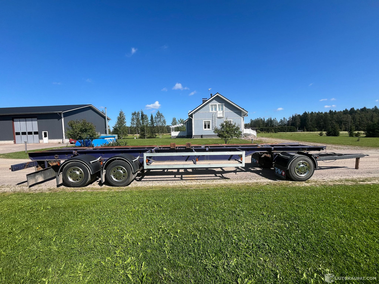 Asentamo Koivu, kolmiakselinen kuorma-auto vaihtolavaperävaunu, Juuri katsastettu, Nurmijärvi - Kamion: slika 2 Asentamo Koivu, kolmiakselinen kuorma-auto vaihtolavaperävaunu, Juuri katsastettu, Nurmijärvi - Kamion: slika 2