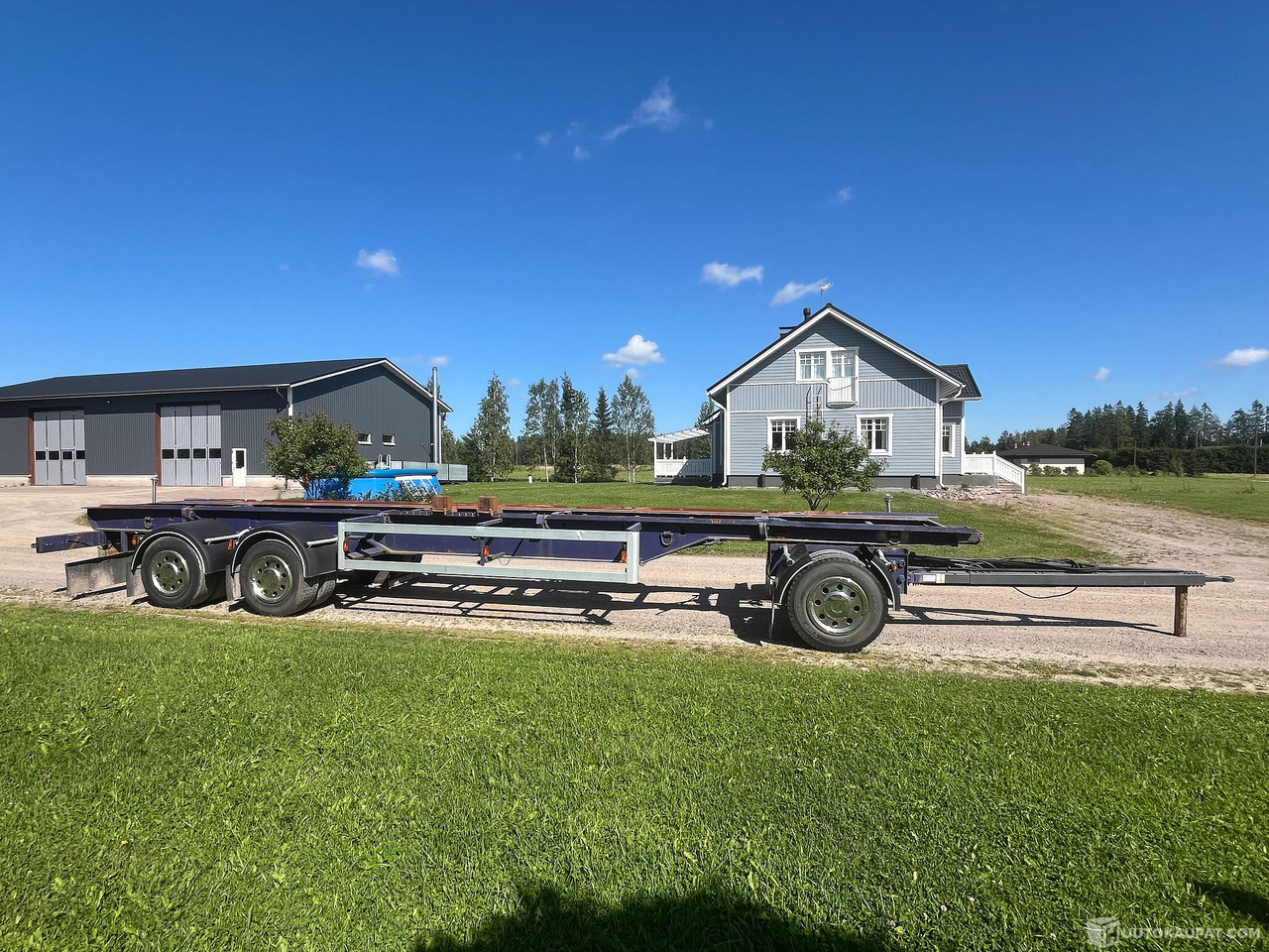 Asentamo Koivu, kolmiakselinen kuorma-auto vaihtolavaperävaunu, Juuri katsastettu, Nurmijärvi - Kamion: slika 3 Asentamo Koivu, kolmiakselinen kuorma-auto vaihtolavaperävaunu, Juuri katsastettu, Nurmijärvi - Kamion: slika 3
