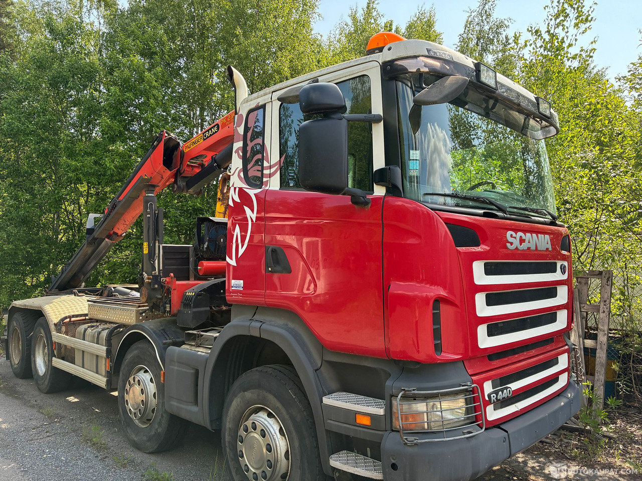 Scania R 440 8x4, 2010 Kuorma-Auto + Palfinger PK 23002 nosturi, Tampere - Kamion: slika 2 Scania R 440 8x4, 2010 Kuorma-Auto + Palfinger PK 23002 nosturi, Tampere - Kamion: slika 2