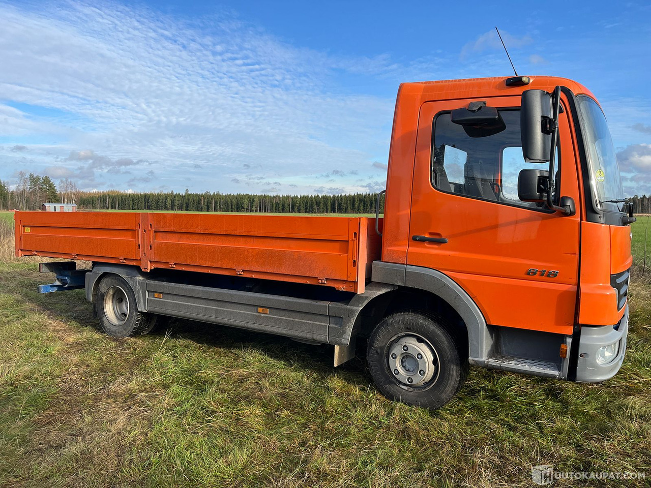 Mercedes-Benz Atego avolavakuorma-auto, 2006, Sysmä - Kamion sa tovarnim sandukom: slika 1 Mercedes-Benz Atego avolavakuorma-auto, 2006, Sysmä - Kamion sa tovarnim sandukom: slika 1