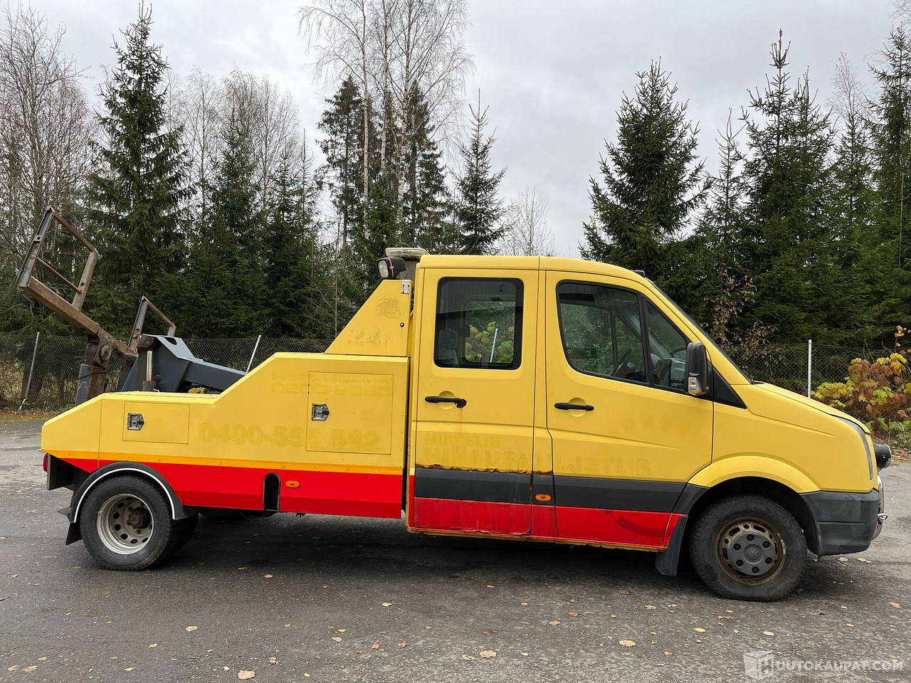 Volkswagen Crafter 50  4ov hinausauto 2010, Tampere - Šlep vozilo: slika 1 Volkswagen Crafter 50  4ov hinausauto 2010, Tampere - Šlep vozilo: slika 1