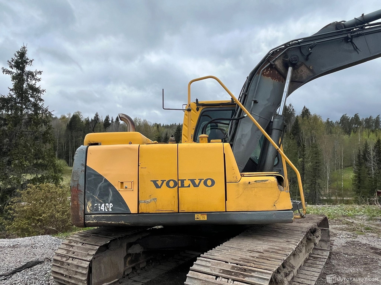Volvo EC140B, kaivinkone, lähes uudet telat, 2002, Vihti - Bager guseničar: slika 5 Volvo EC140B, kaivinkone, lähes uudet telat, 2002, Vihti - Bager guseničar: slika 5