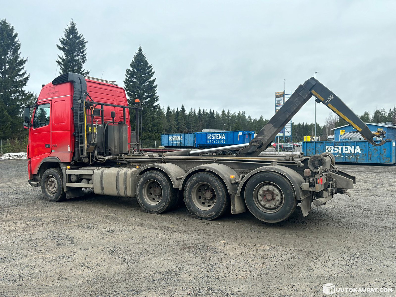 Volvo FH16 hooklift truck. 2010, Kalajoki - Kamion sa hidrauličnom kukom: slika 2 Volvo FH16 hooklift truck. 2010, Kalajoki - Kamion sa hidrauličnom kukom: slika 2