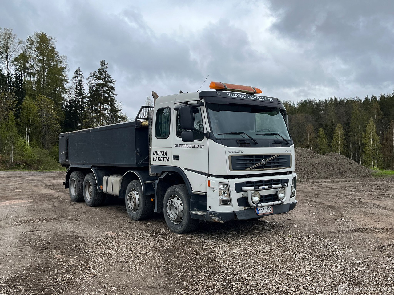 Volvo FM12, maansiirtokuorma-auto kipillä, 8X4, 2005, Vihti - Istovarivač: slika 4 Volvo FM12, maansiirtokuorma-auto kipillä, 8X4, 2005, Vihti - Istovarivač: slika 4