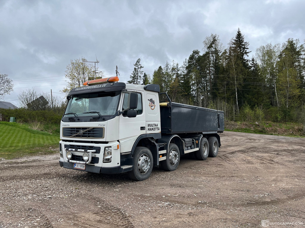 Volvo FM12, maansiirtokuorma-auto kipillä, 8X4, 2005, Vihti - Istovarivač: slika 2 Volvo FM12, maansiirtokuorma-auto kipillä, 8X4, 2005, Vihti - Istovarivač: slika 2